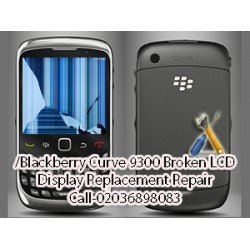 Blackberry Curve 9300 Broken LCD/Display Replacement Repair